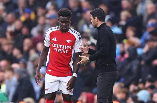 Mikel Arteta cung cap thong tin dang ngai ve Bukayo Saka 