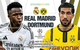 Nhận định Real Madrid vs Dortmund (02h00 ngày 23/10): Rửa hận hay thêm hận?