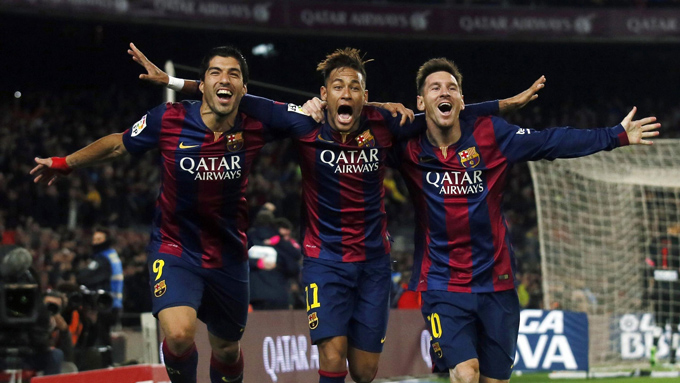 Ai còn nhớ tam tấu MSN của Barca?