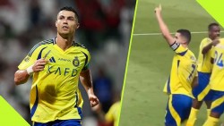 Cristiano Ronaldo nhảy điệu Al-Ardah ăn mừng hài hước