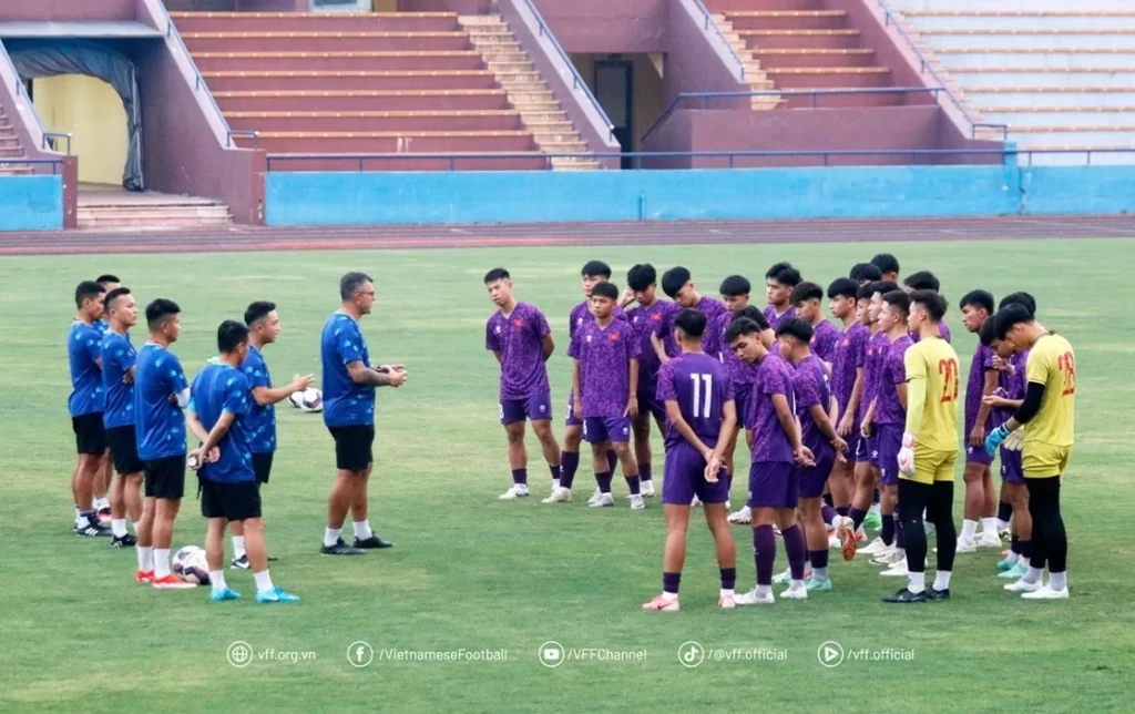 Danh sách 23 cầu thủ đội tuyển U17 Việt Nam tham dự vòng loại giải U17 châu Á 2025