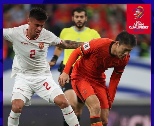 Thua Trung Quốc, Indonesia vẫn chưa biết đến chiến thắng ở vòng loại World Cup 2026 - Ảnh 1.