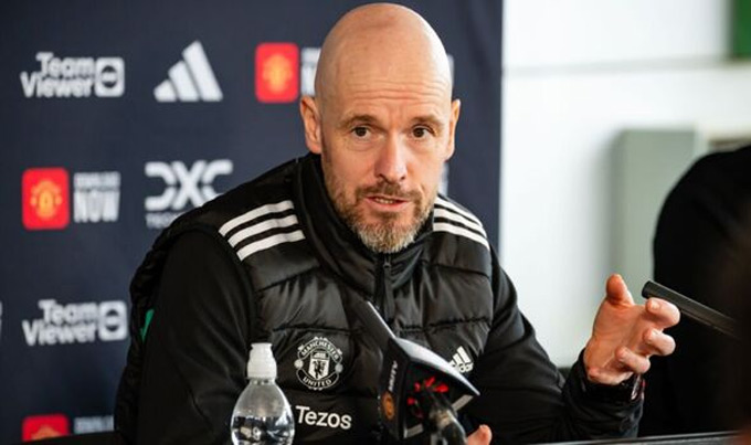 Ten Hag tin rằng những đồn thổi về tương lai của ông chỉ là do cánh báo chí thêu dệt