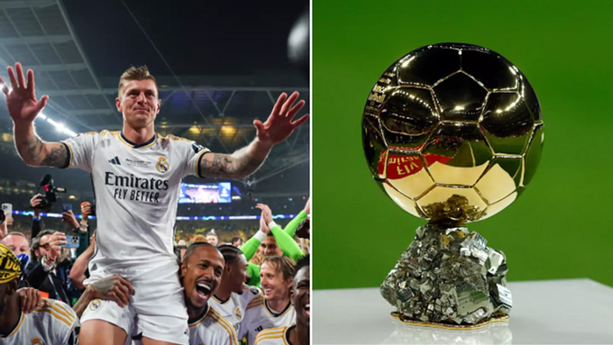 Kroos không bận tâm đến Quả Bóng Vàng