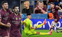 Man City cân bằng kỷ lục của MU, HLV Pep Guardiola vượt Sir Alex Ferguson