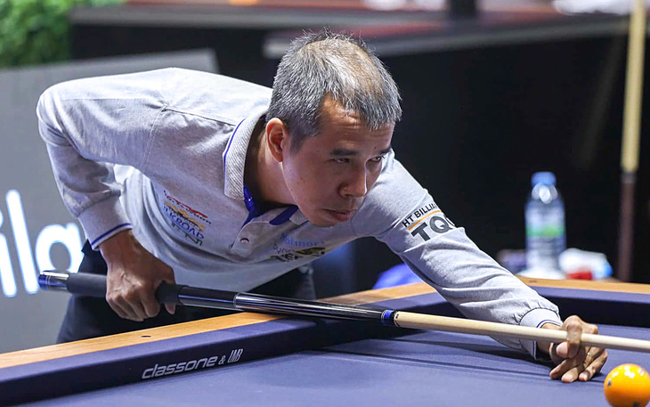 Trần Quyết Chiến và các đồng đội cùng vào tứ kết World Cup billiards - Ảnh 1.