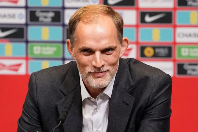 Tuchel xin lỗi ở buổi họp báo ra mắt tuyển Anh