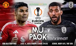 Nhận định MU vs PAOK (3h00 ngày 8/11): Mệnh lệnh phải thắng