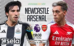 Thua đau Newcastle, Arsenal đứng trước nguy cơ bật khỏi top 4