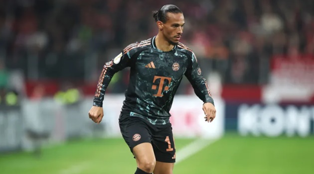 Bayern co the de Leroy Sane gia nhap Arsenal hoac Liverpool.