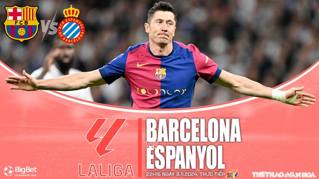 Nhận định, soi tỷ lệ Barcelona vs Espanyol 22h15 ngày 3/11, vòng 12 La Liga - Ảnh 1.