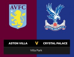 Nhận định, dự đoán tỷ số Aston Villa vs Crystal Palace, 22h00 ngày 23/11 - Vòng 12 Ngoại hạng Anh