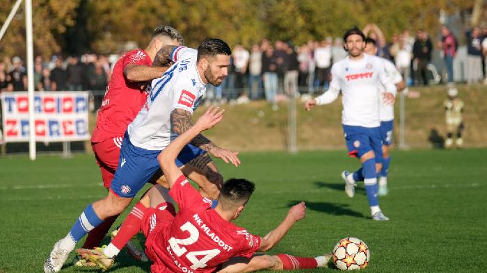 Nhận định, soi kèo Mladost Zdralovi vs Hajduk Split, 20h00 ngày 30/10: Ngậm ngùi rời giải