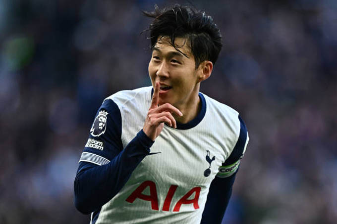 Son Heung-min lần thứ 4 được AFC vinh danh