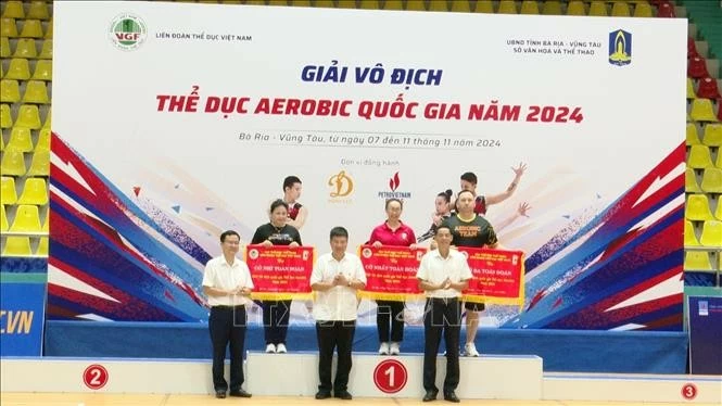 TP. Hồ Chí Minh giành thành tích cao nhất tại Giải vô địch Thể dục Aerobic Quốc gia năm 2024