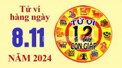 Tử vi hôm nay, xem tử vi 12 con giáp hôm nay ngày 8/11/2024: Tuổi Hợi tài chính nhiều may mắn