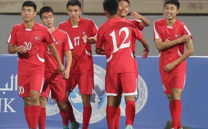 U17 Triều Tiên tỏ ra vượt trội so với các đối thủ tại bảng A vòng loại U17 châu Á 2025