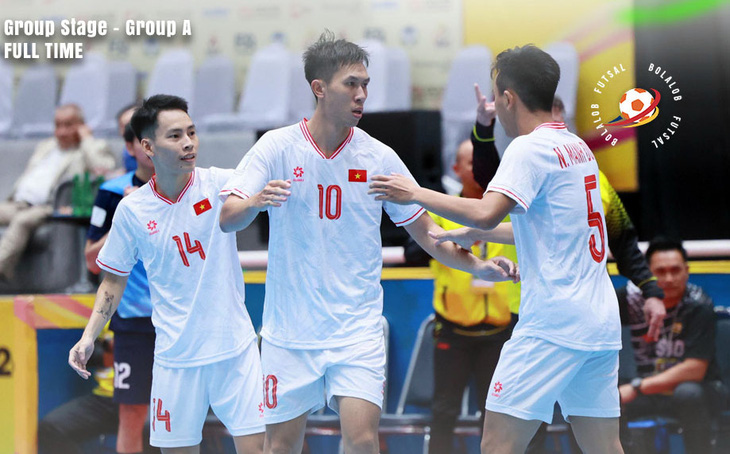 Tuyển futsal Việt Nam 'hủy diệt' Brunei 14-0 - Ảnh 2.