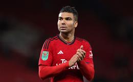 Casemiro trân trọng những phút giây được thi đấu tại Old Trafford