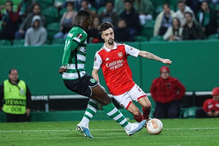 Lần gần nhất Arsenal và Sporting gặp nhau ở châu Âu là tại vòng 32 đội Europa League vào tháng 3/2023