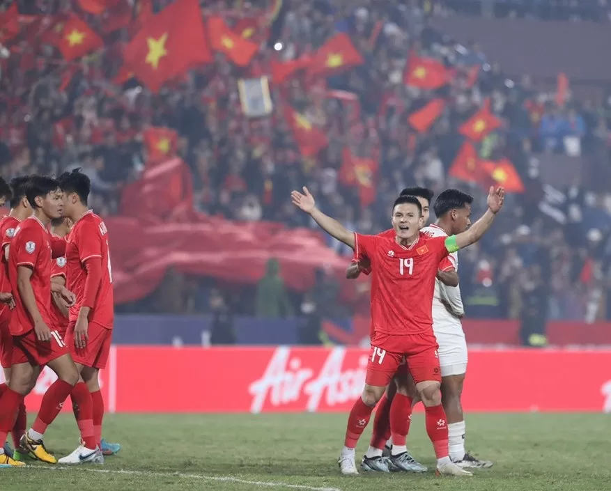 Đội tuyển Việt Nam giành vé vào bán kết ASEAN Cup 2024. (Nguồn: VFF)