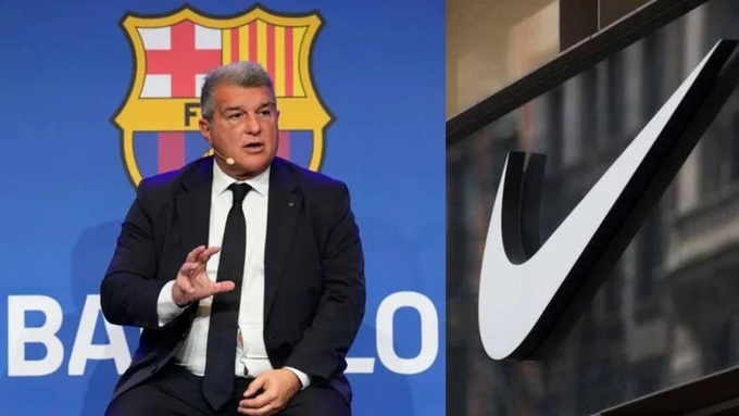 Chủ tịch Laporta vui mừng vì Barca đã đạt được thỏa thuận "khủng" với Nike