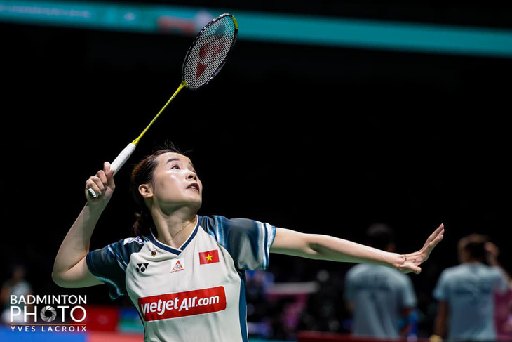 Thùy Linh dừng chân tại tứ kết Indonesia Masters 2025 - Ảnh 1.