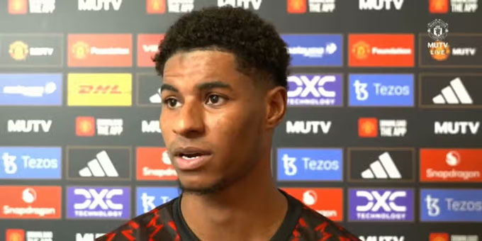 Marcus Rashford sẵn sàng xung trận