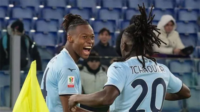 Lazio thằng thuyết phục Napoli để lần thứ 14 liên tiếp kotj vào tứ kết Coppa Italia