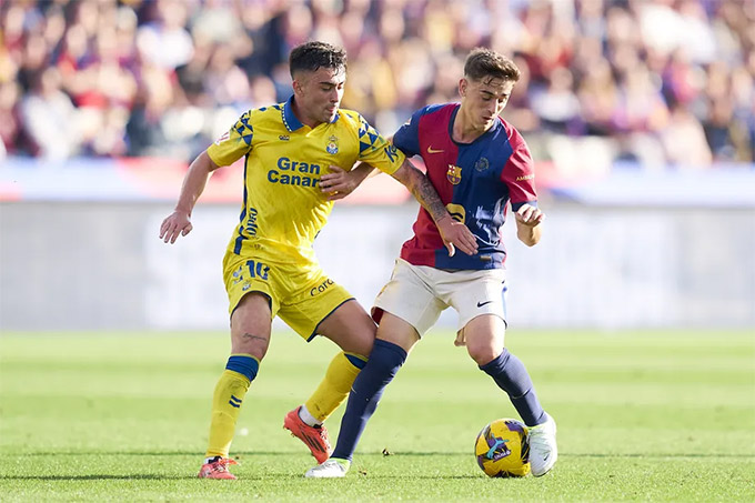 Barca đuối sức hơn rõ rệt so với Las Palmas