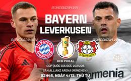 Leverkusen loại Bayern Munich khỏi Cúp quốc gia Đức