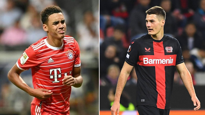 Bayern sẽ phải trông chờ vào Musiala còn với Leverkusen là Schick