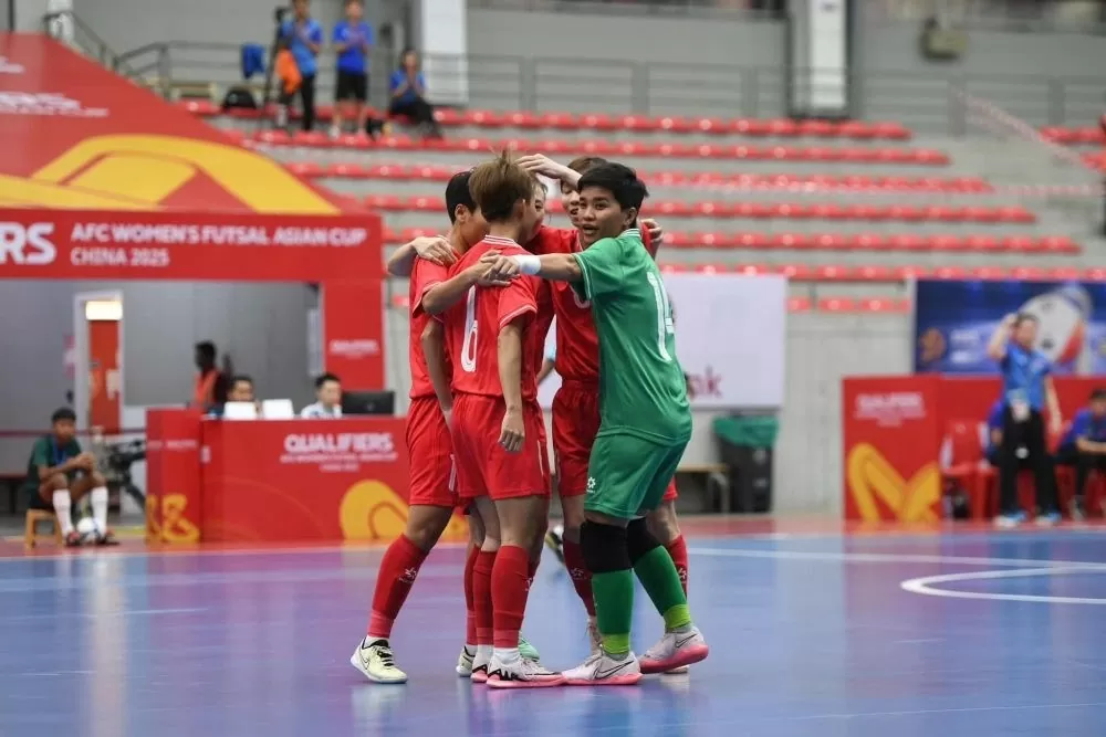 Đội tuyển futsal nữ Việt Nam giành quyền tham dự VCK giải futsal nữ châu Á 2025