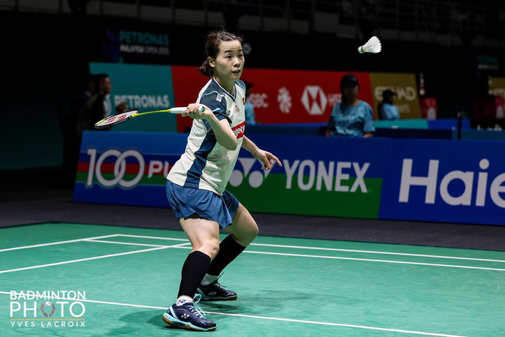 Thùy Linh vào tứ kết Indonesia Masters - Ảnh 1.