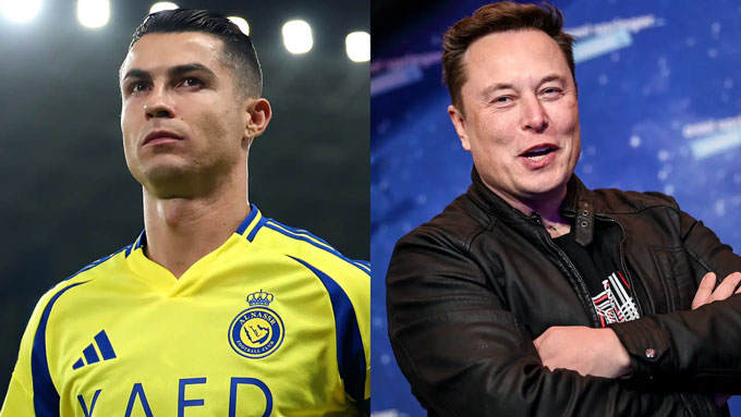 Fan mong đợi sự hợp tác giữa Ronaldo và Elon Musk