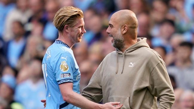 Pep Guardiola De Bruyne