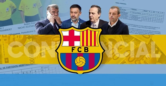 Barca bị các trọng tài ép nhiều hơn sau vụ Negreira.