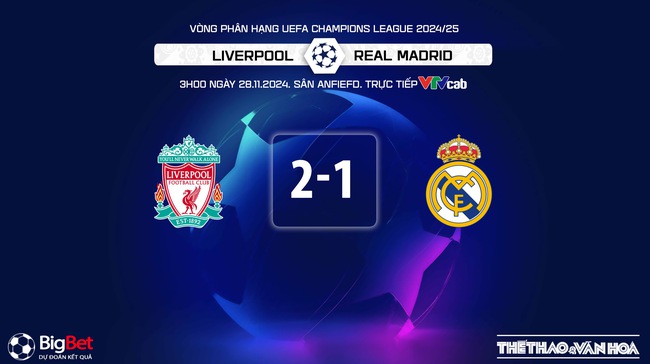 Nhận định, soi tỷ lệ Liverpool vs Real Madrid 03h00 ngày 28/11, cúp C1 vòng bảng - Ảnh 12.